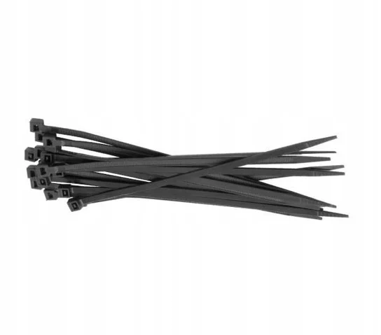 Opaski nylonowe czarne 4.8×380 Stalco OPPC48380