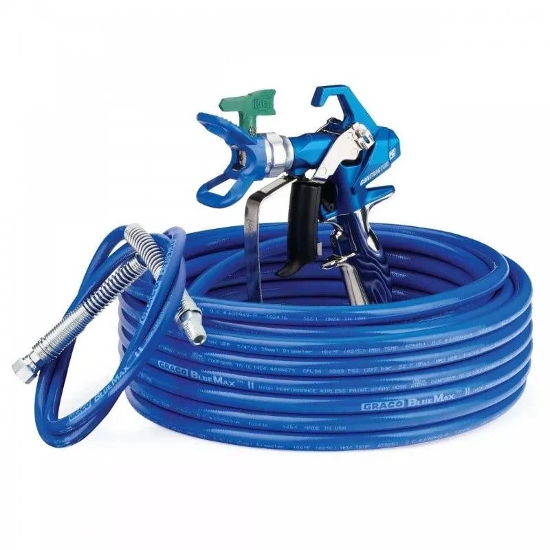 GRACO pistolet CONTRACTOR z dyszą LP517+wąż 1/4 X15M+bicz 3/16×1,5M  (II stanowisko) 17Y051