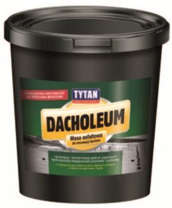 Masa asfaltowa do renowacji dachów Tytan Dacholeum 18kg