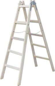 Drabina drewniana  2x6 stopni Stalco S-40594