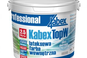 Farba do wnętrz Kabex - Lateksowa farba KabexTop W