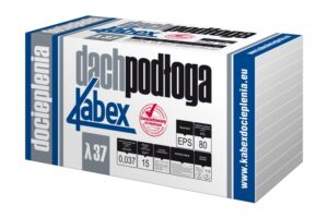 Styropiany do izolacji termicznej Kabex - Dach Podłoga EPS 80 ƛ 37