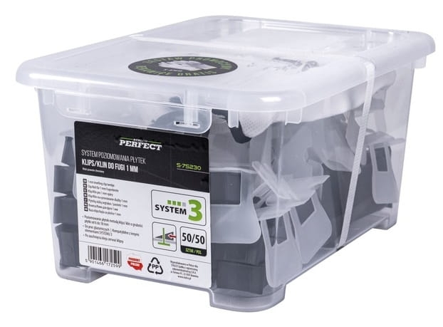 Zestaw System No 3 Klips/Klin Do Fugi