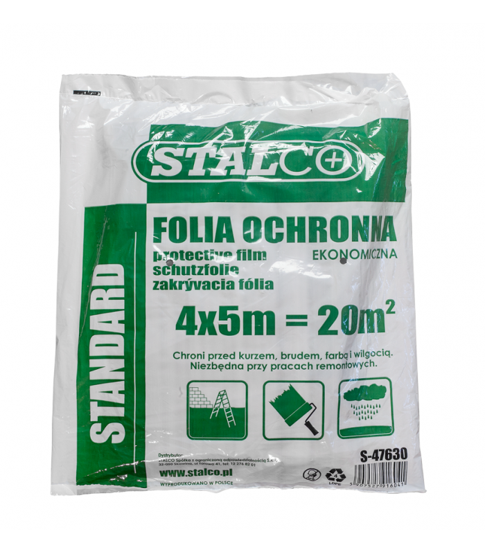 Folia Ochronna 4X5M Standard 300G Stalco