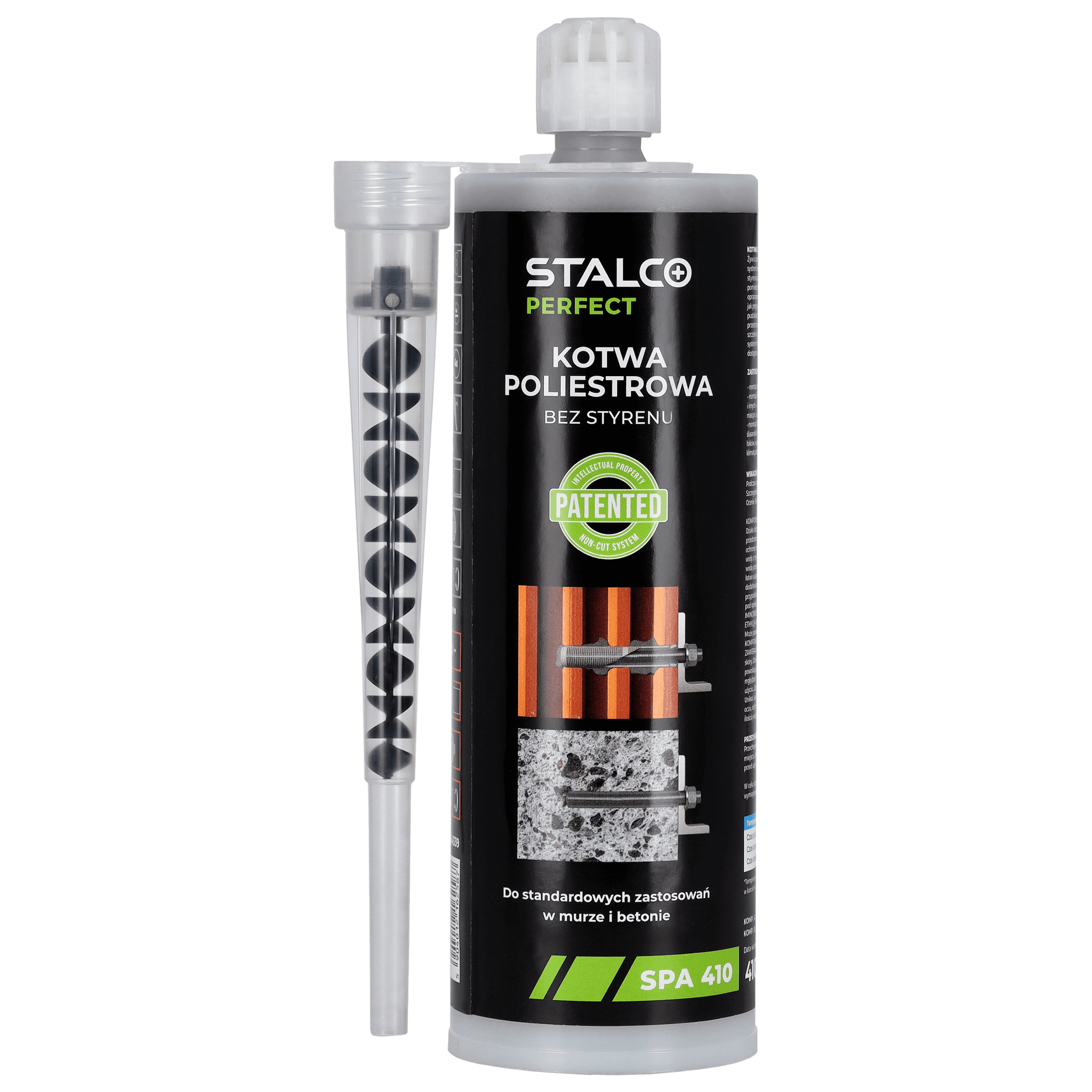 Kotwa poliestrowa bez styrenu SPA 410ml Stalco