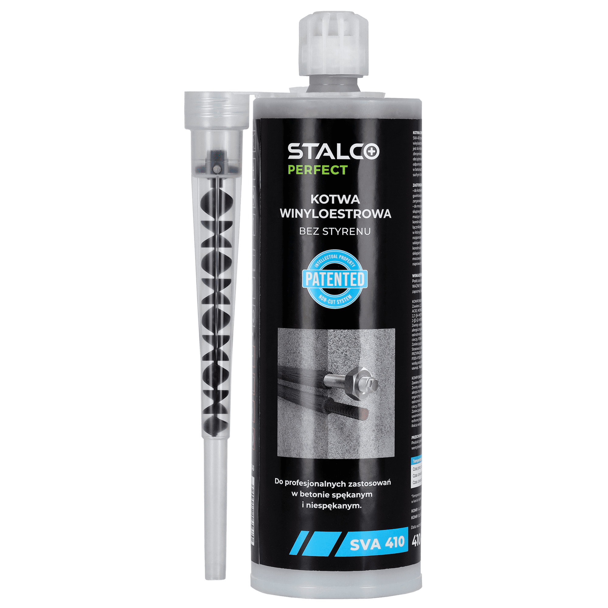 Kotwa Winyloestrowa bez styrenu SVA 410ml Stalco