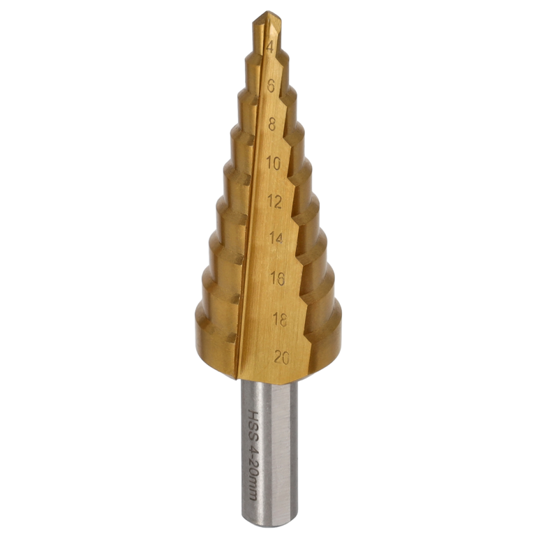 Wiertło stopniowe HSS-TIN RP 400-2000 skok Stalco