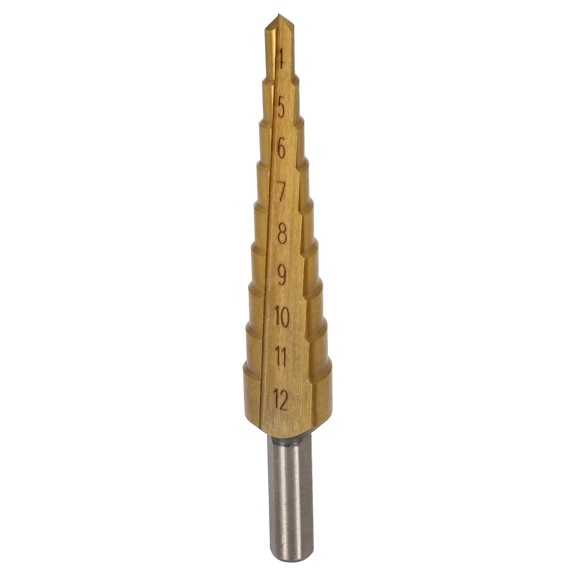 Wiertło stopniowe HSS-TIN RP 400-1200 skok 1mm Stalco