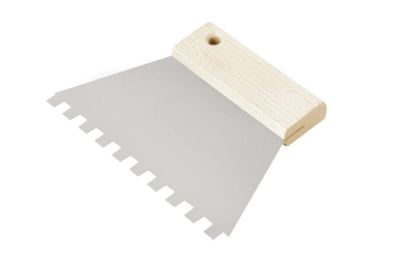 Solid Szpachla nierdzewna trapez ząb 6×6 5653
