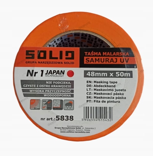 Solid Taśma Samuraj UV 5838