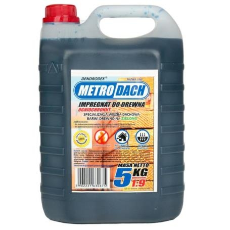 M&M METRODACH impregnat do drewna i więźby dachowej 5 kg