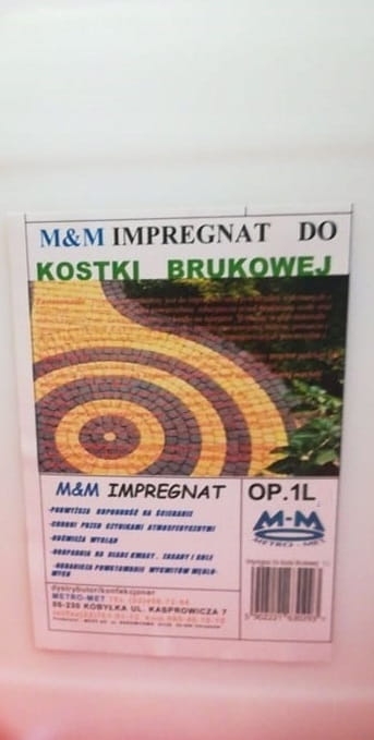 M&M impregnat do kostki 1 l