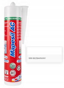 Mapei Mapesil AC silikon 999 BEZBARWNY