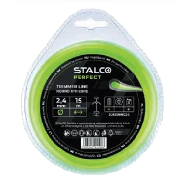 Żyłka tnąca okrągła Round XTR Core x 15m Stalco GARDEN