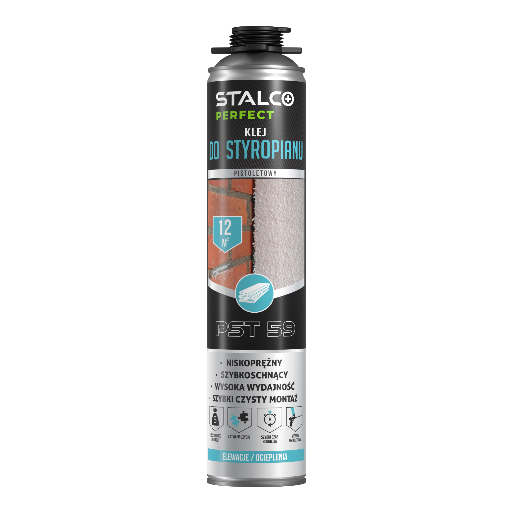 Pianoklej do styropianu 750ml Stalco