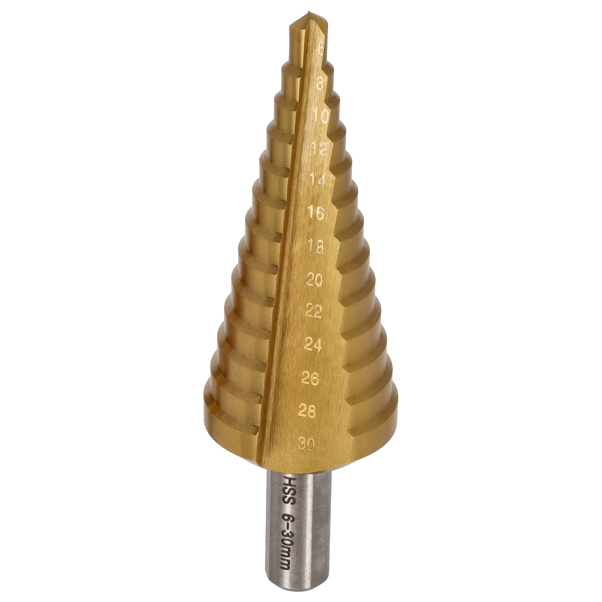 WIERTŁO Stopniowe stożkowe HSS 6-30 SKOK 2MM