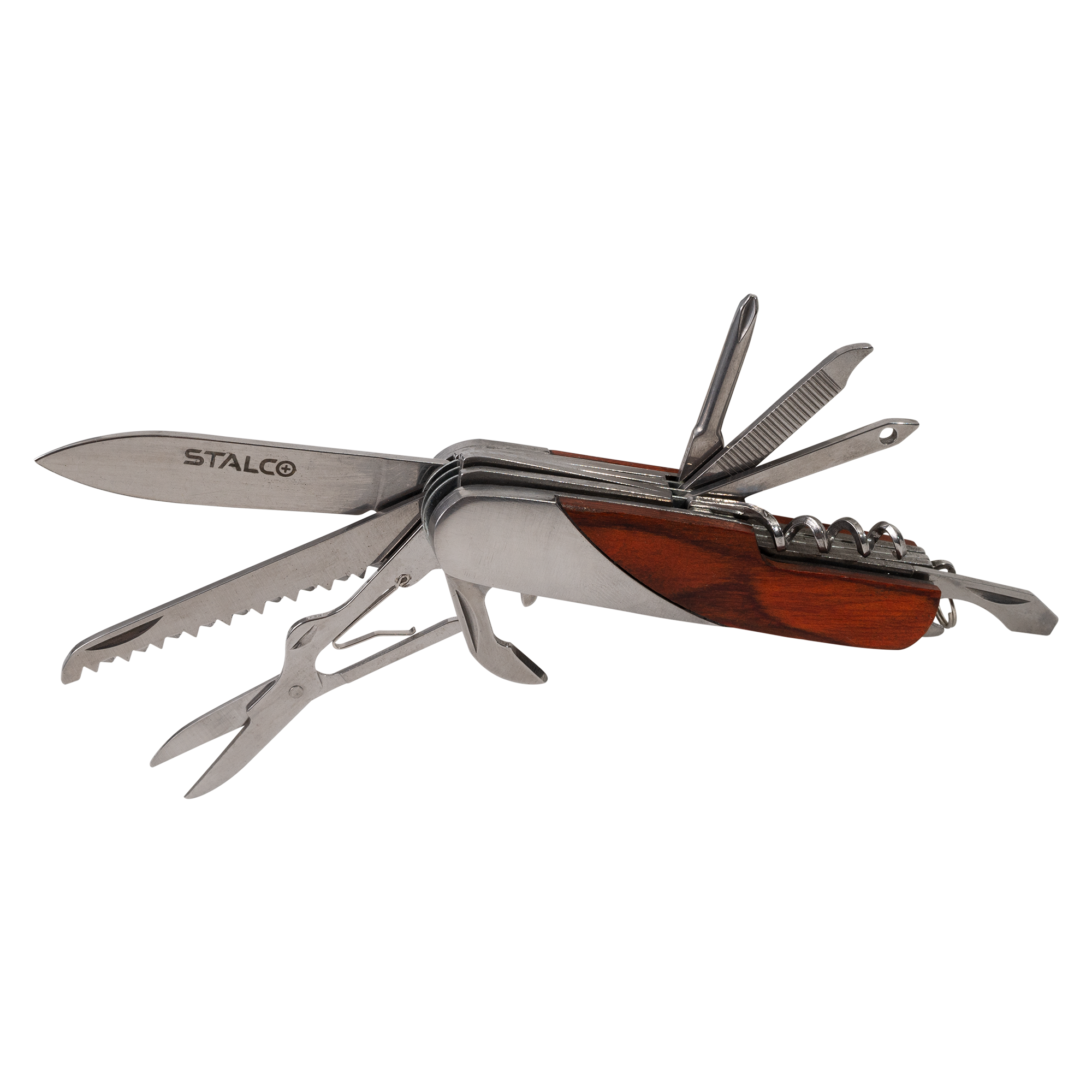 Nóż wielofunkcyjny 10EL. STALCO