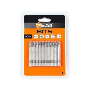 Zestaw bitów PZ2 1/4" 6150 CRV 10 szt P