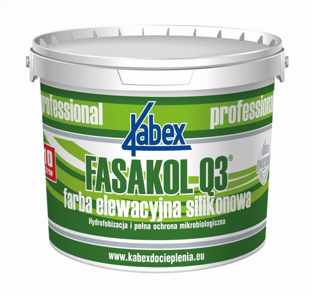 Farba elewacyjna silikonowa Kabex Fasakol 4 l