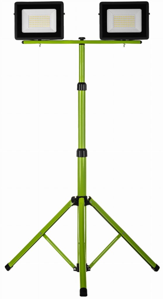 Schmith Naświetlacz LED 2x50W slim z statywem
