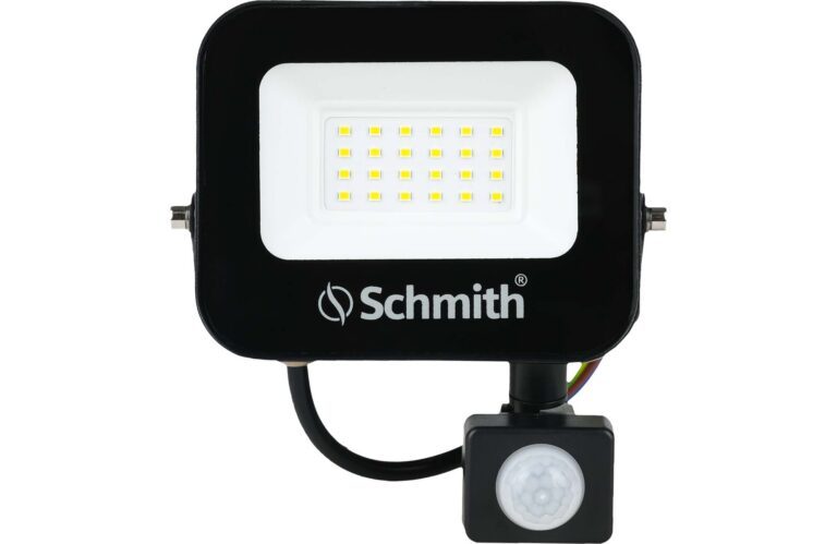 Schmith Naświetlacz LED z czujnikiem ruchu 20W 2000lm barwa zimna IESCH 049