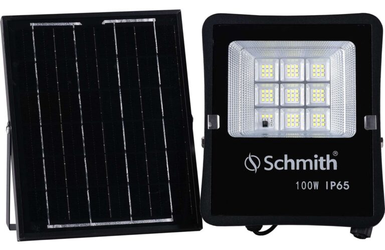 Schmith Lampa LED z panelem solarnym