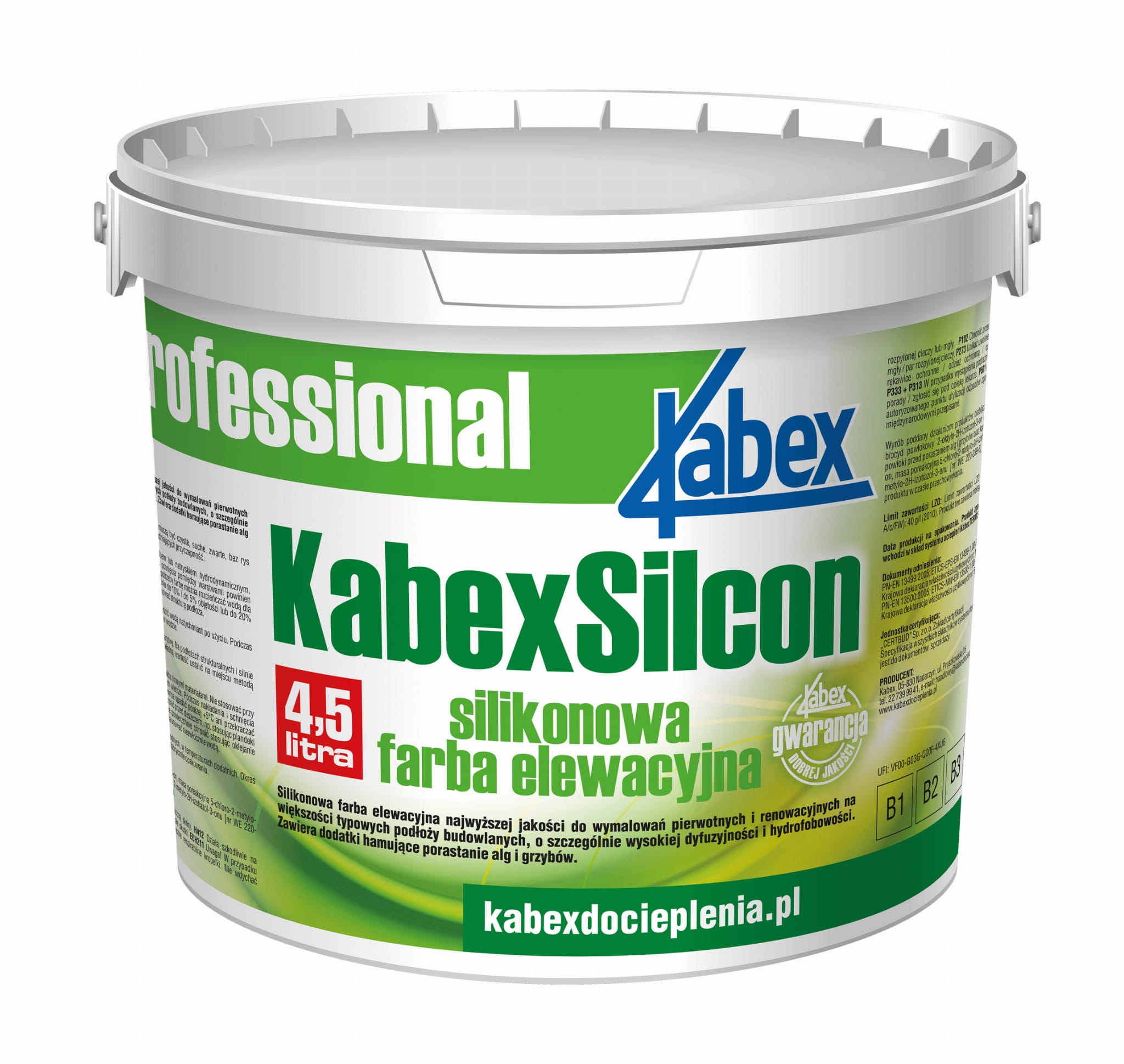 KabexSilcon farba silikonowa elewacyjna