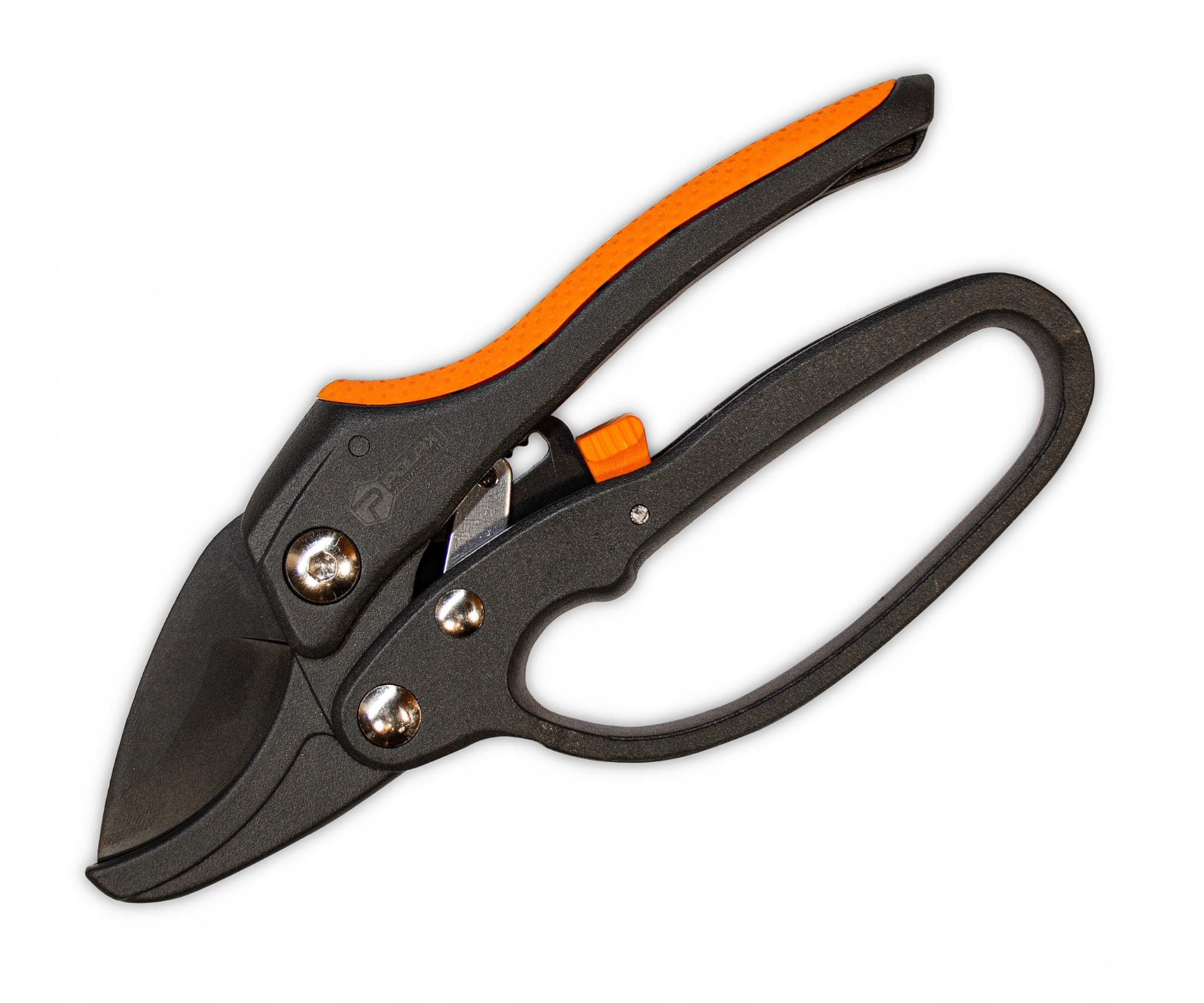 Sekator ogrodowy 190mm z mechanizmem zapadkowym POLAX 70-023