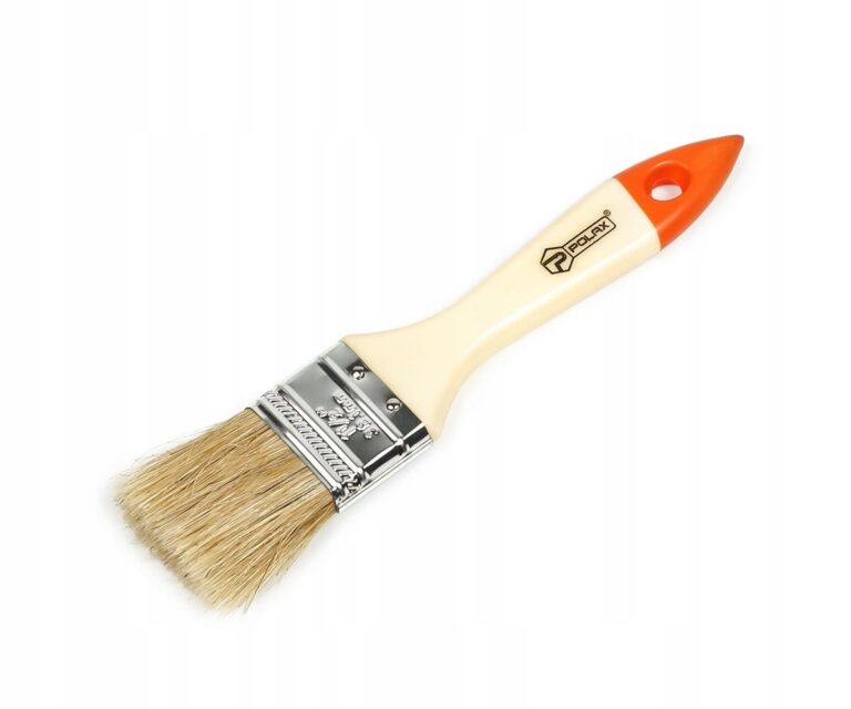 Płaski pędzel 1/5″ STANDART z plastikową rączką POLAX 04-003