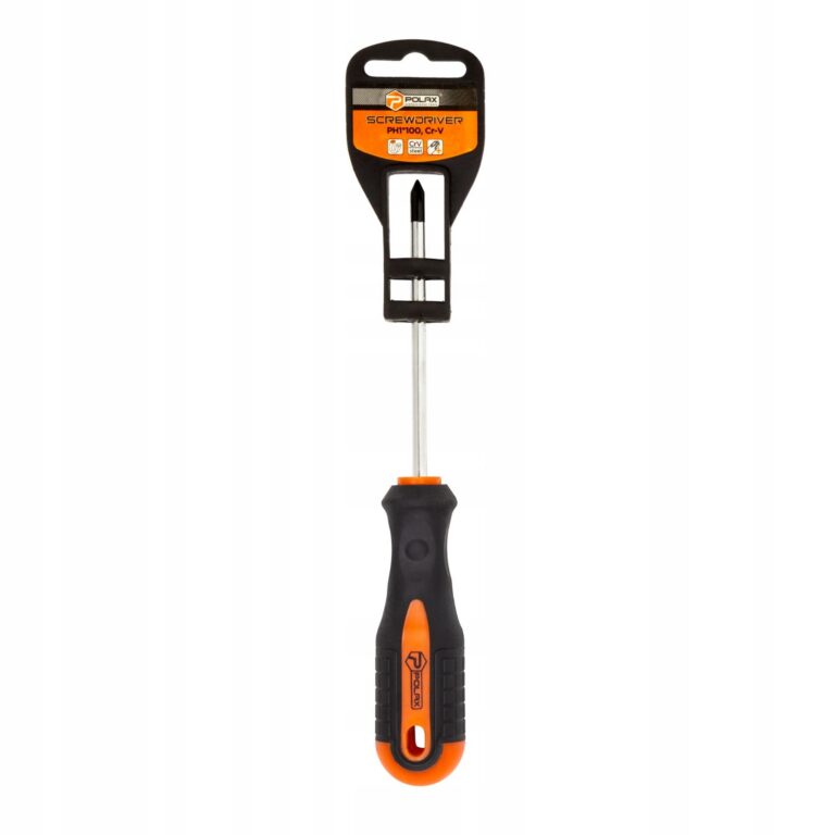 Wkrętak krzyżakowy PH1x100 Cr-V POLAX 51-009