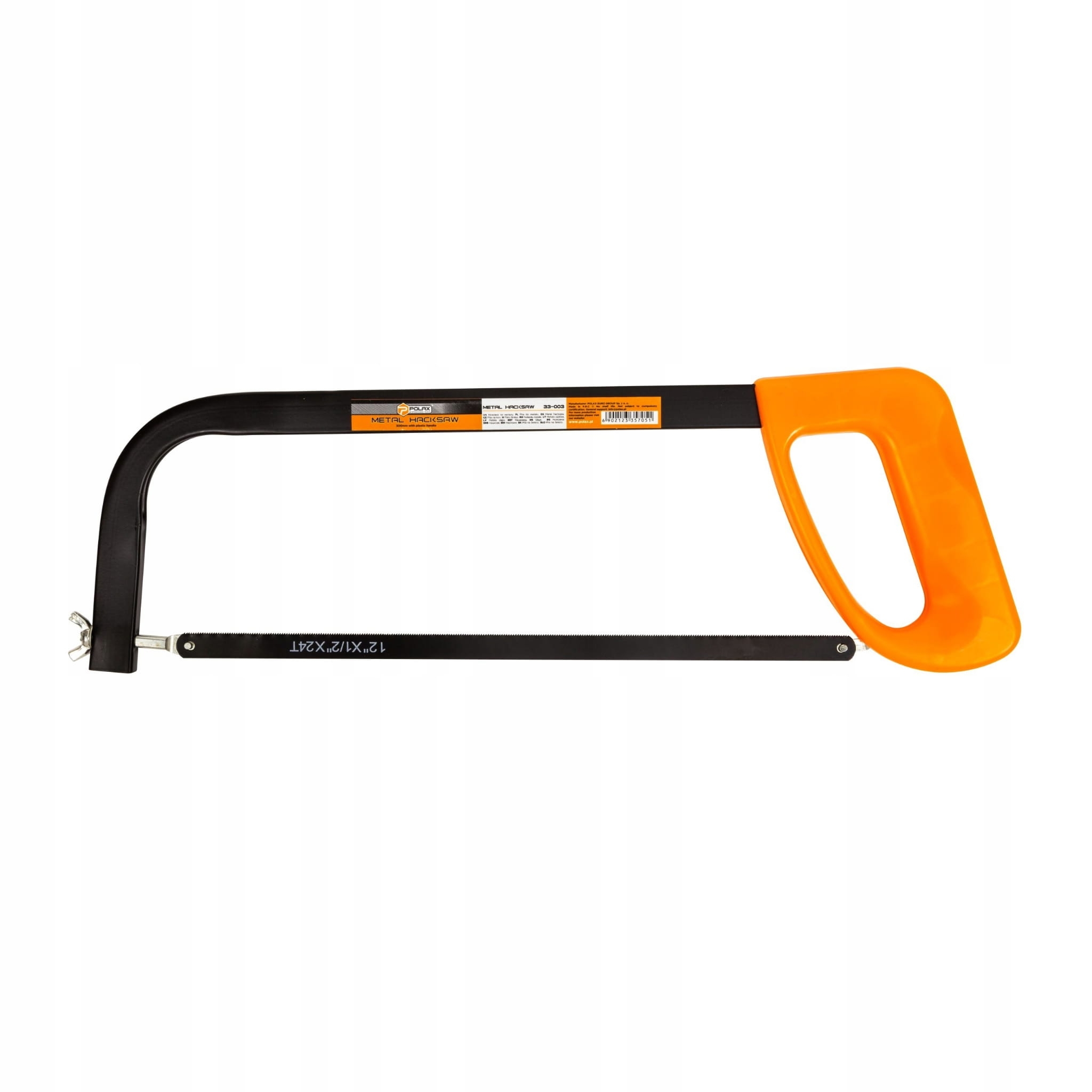 Piła do metalu 300mm plastikowa rączka POLAX 33-003