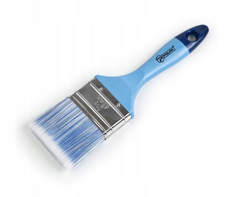 Płaski pędzel z plastikową rączką ACRYLIC 2,5″/63mm POLAX 03-010