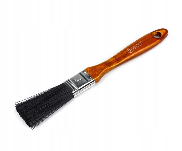 Płaski pędzel z plastikową rączką LAKRA 1″/25mm POLAX 09-001