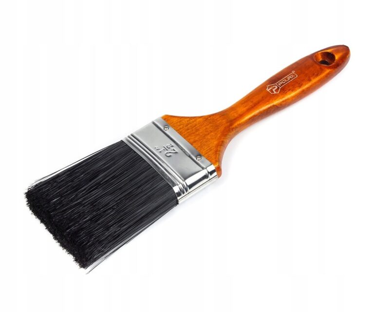 Płaski pędzel z plastikową rączką LAKRA 2″/50mm POLAX 09-003