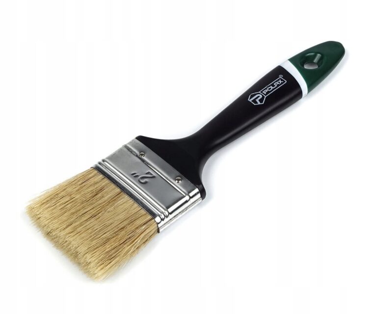 Płaski pędzel z plastikową rączką ENGLISH 2″/50mm POLAX 10-003