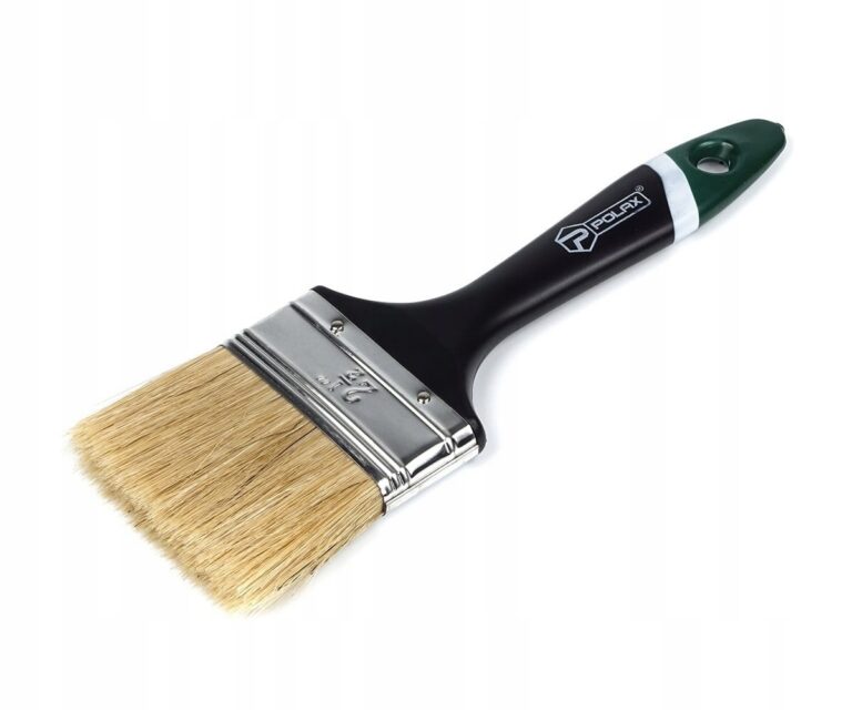 Płaski pędzel z plastikową rączką ENGLISH 2,5″/63mm POLAX 10-004