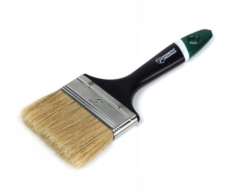 Płaski pędzel z plastikową rączką ENGLISH 3″/75mm POLAX 10-005