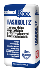 Zaprawa klejąca biała Kabex Fasakol F2 25kg