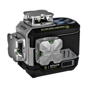 Laser krzyżowy 3D LLP3DG zielony Stalco