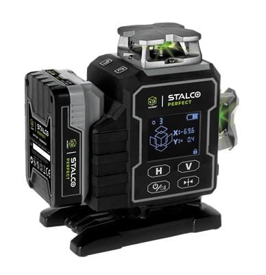 Laser krzyżowy 4D LLP4DG zielony Stalco S058598012