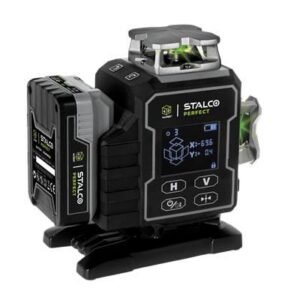 Laser krzyżowy 4D LLP4DG zielony Stalco