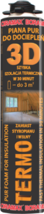 Piana PUR izolacyjna 750 ml TERMO 3D Szybka izolacja