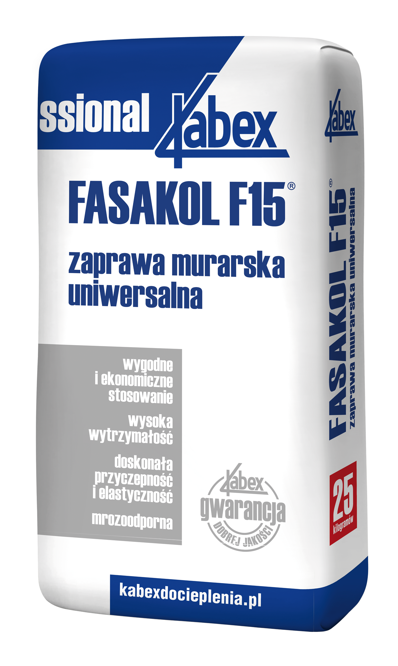 Zaprawa murarska Kabex Fasakol F15 klasa M10