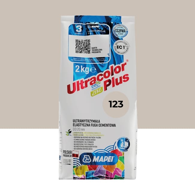 Mapei Fuga Ultracolor Plus 123 Antyk Biel