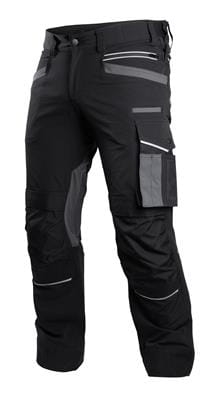 Spodnie robocze PROFESIONAL STRETCH LINE 2XL czarne Stalco