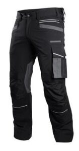 Spodnie robocze PROFESIONAL STRETCH LINE XL czarne Stalco S-79269
