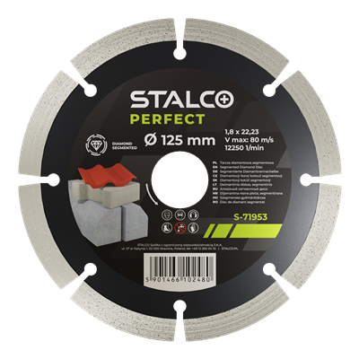 Tarcza diamentowa 125mm segment Stalco