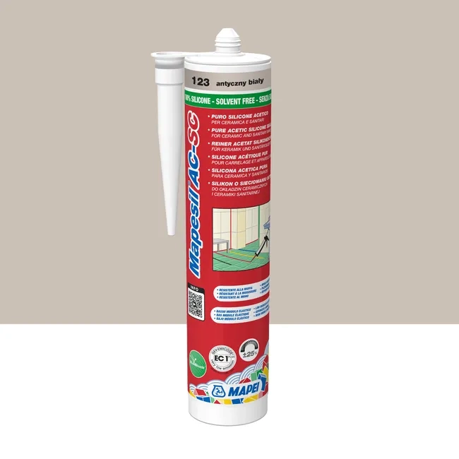 Mapei Mapesil AC 123 antyczny biały