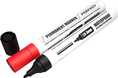 Marker permanentny czerwony Stalco