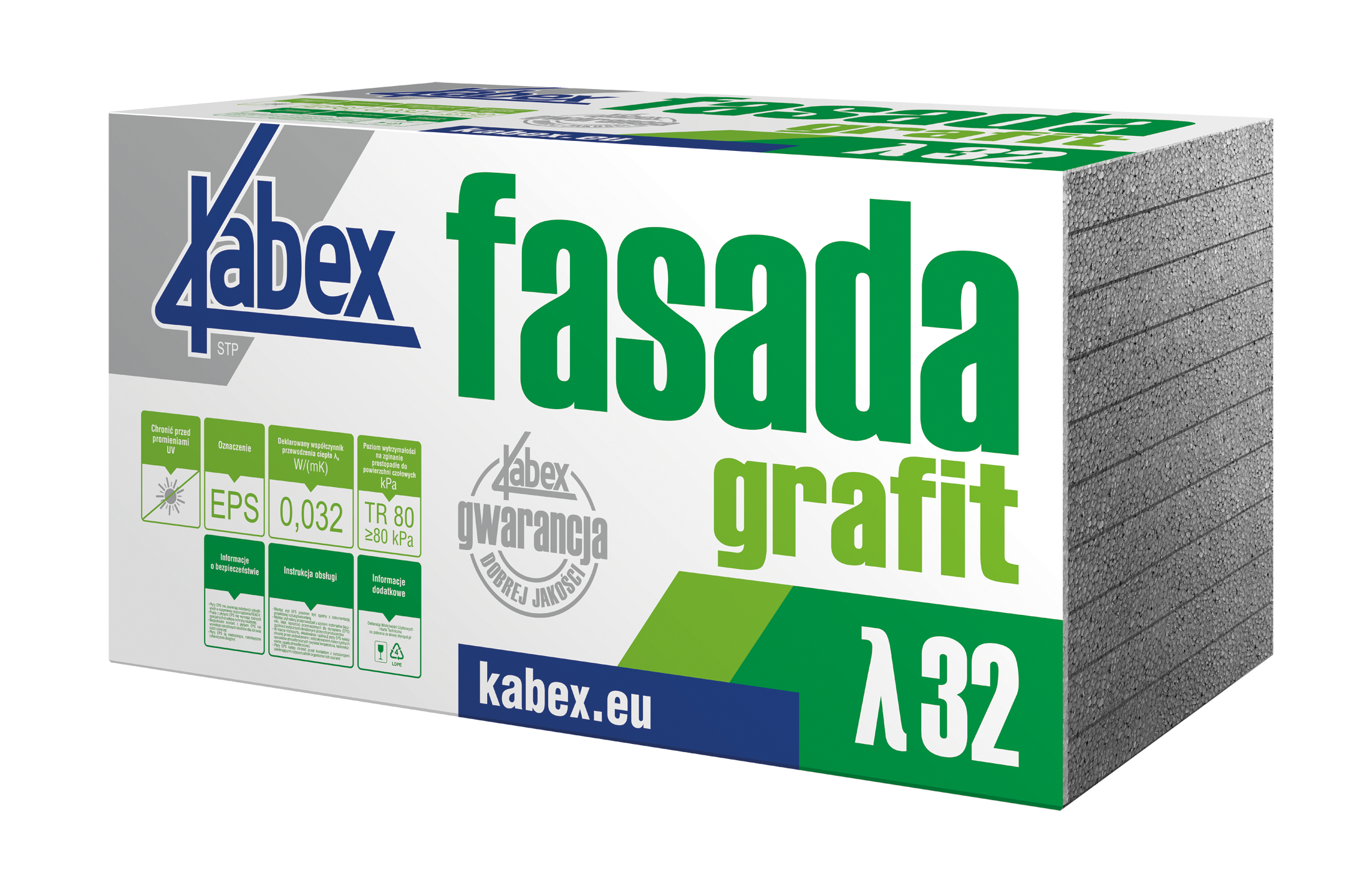Kabex Fasada Grafit 0,032 20 cm